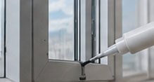 Static mixer application for construction bonding and joint sealing